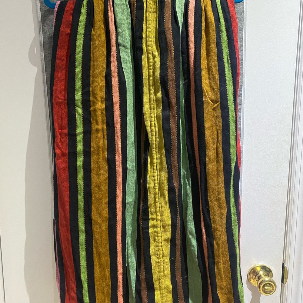 🎬 Ace & Jig Colorful Striped Midi Skirt 🧺